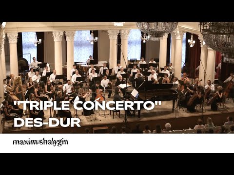 Maxim Shalygin "Triple concerto" Des-dur for Violin, Cello and Piano