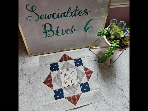 Sewcialites 2.0 - Block 6 Alternate Construction Cutting Instructions