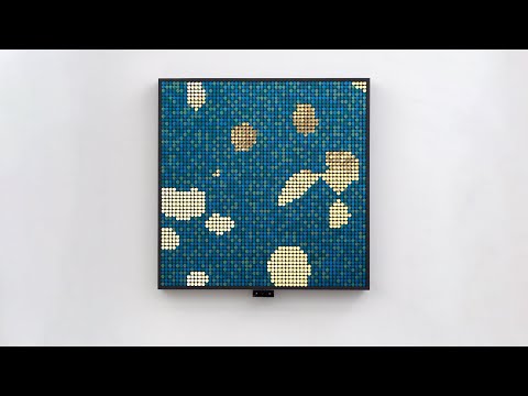 Maldives Tide (Flip-Discs Kinetic Artwork)