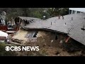 Mudslides destroy several homes in California