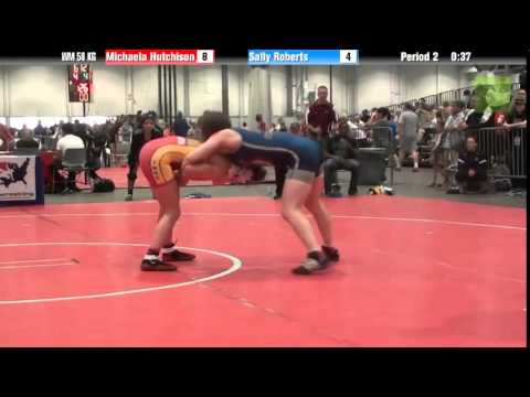 Women WM 58 KG - Michaela Hutchison vs. Sally Roberts