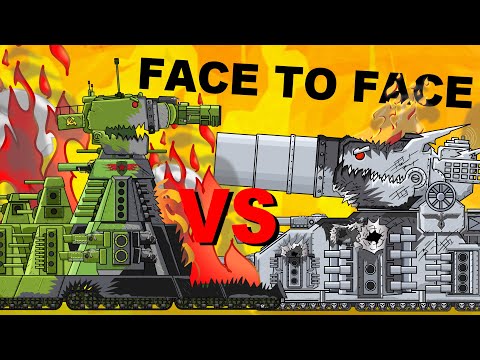 "Morgan or KV99 - who is the winner?" Cartoons about tanks