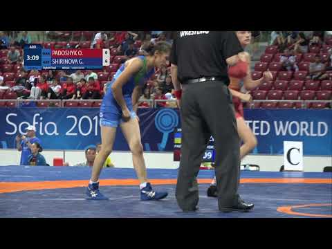 1/8 WW - 46 kg: O. PADOSHYK (UKR) v. G. SHIRINOVA (AZE)