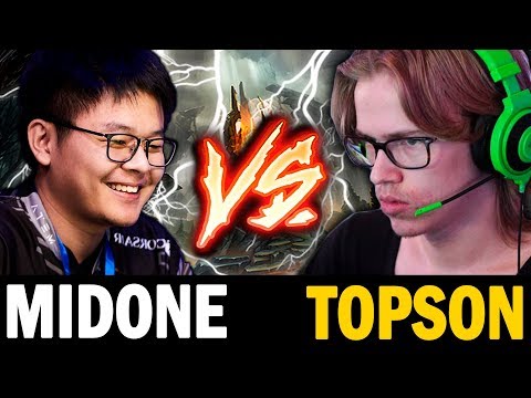 EPIC GAME!! OG.Topson Invoker vs Secret.MidOne LS Mid | Who will Be the Winner?? |  Dota 2 Invoker