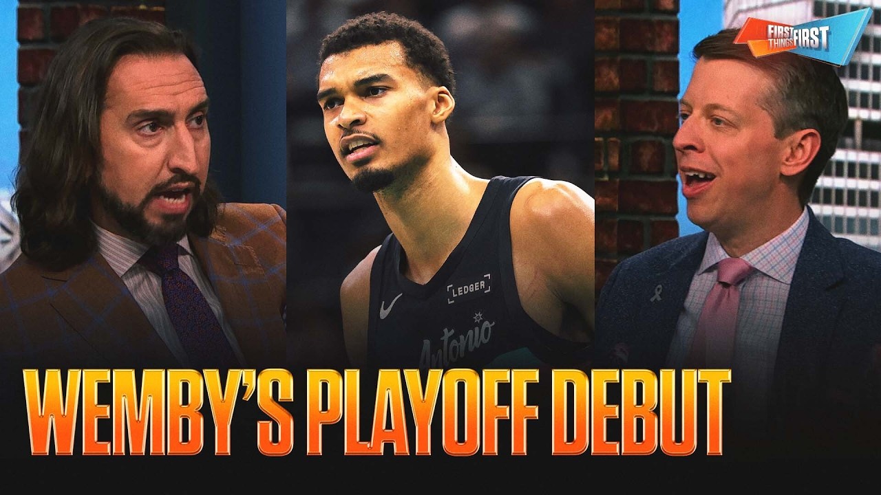Wemby dominates in playoff debut, Was the Lakers win over the Rockets in Game 1 an ‘outlier’? | FTF