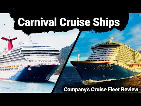 Carnival Cruise Liners | From the Largest to the Smallest