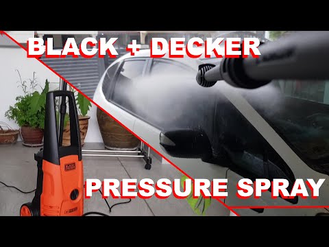 BLACK+DECKER PRESSURE SPRAY - UNBOXING + SET UP