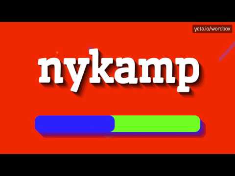 NYKAMP - HOW TO PRONOUNCE IT!?