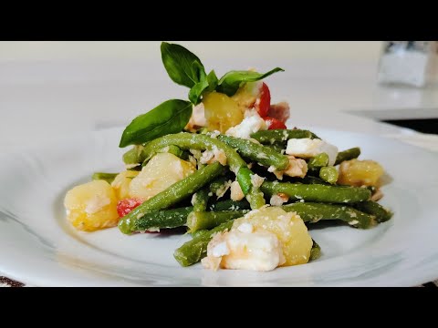 Insalata di fagiolini estiva FACILE e VELOCE