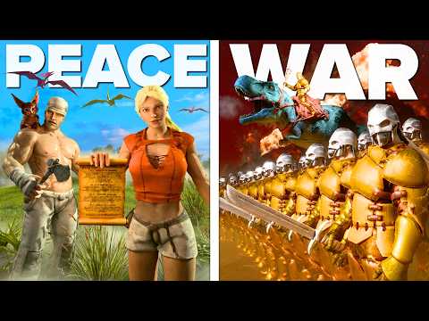 100 Players Simulate Civilization in ARK