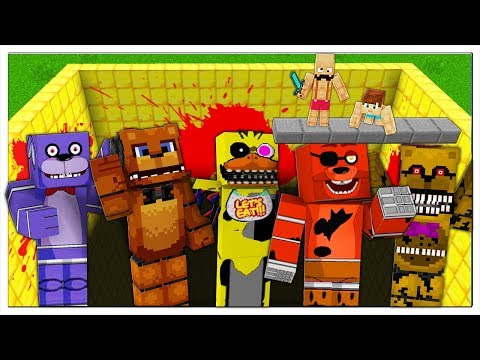 NON CADERE NELLA PISCINA DEGLI ANIMATRONICS! - Minecraft ITA