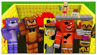 NON CADERE NELLA PISCINA DEGLI ANIMATRONICS! - Minecraft ITA