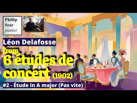 Léon Delafosse : Étude in G major (Modéré)