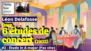 Léon Delafosse : Étude in G major (Modéré)