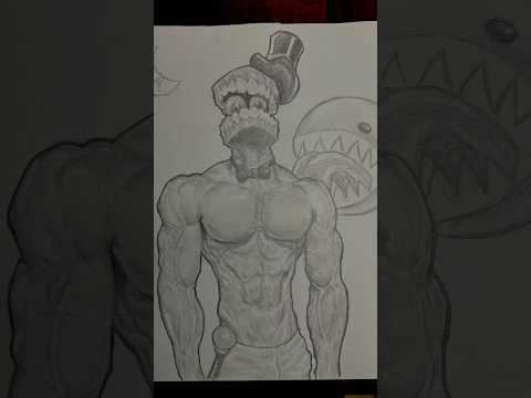 How to Draw Caine 🎩 #digitalcircus #caine #bubble #desenho #sketch #draw #circodigital #howtodraw