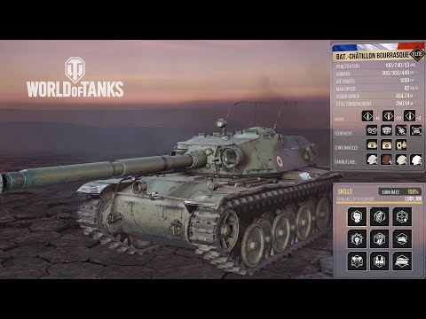 Bourrasque - A Premium Bat.-Châtillon: Wot Console