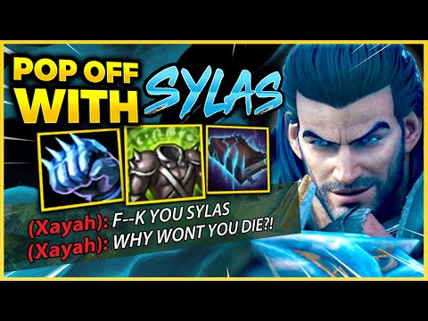 POPPING OFF WITH PRO SYLAS JUNGLE BUILD - League of Legends