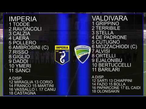 11-02-2018. IMPERIA-VALDIVARA 5 TERRE: 1-1
