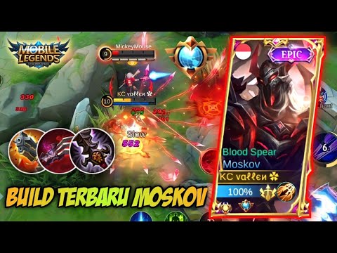 NEW SEASON NEW BUILD MOSKOV!!! TOP GLOBAL MOSKOV I GAMEPLAY MOSKOV I MOBILE LEGENDS