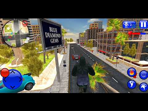 Angry Gorilla Robot Transform City Destruction: Gorilla Vs Robot Games - Android Gameplay