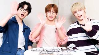 【TXT】メガネ惚れ！BEOMGYU・TAEHYUN・HUENINGKAIの日常／眼鏡市場  CM＋インタビュー