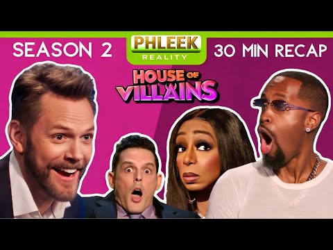 INSANE House of Villains Season 2 Full Recap
