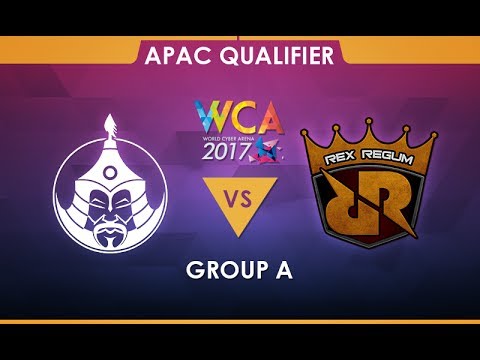 MongolZ vs Rex Regum Qeon Game 1 - WCA 2017 APAC Qualifier Group A - @Xyclopzz