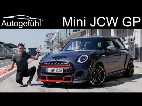 New Mini John Cooper Works GP FULL REVIEW with Nürburgring racetrack - most powerful Mini JCW ever