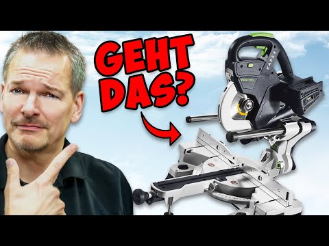 BESTE AKKU KAPPSÄGE? FESTOOL KAPEX KSC 60 AUSDAUERTEST | WERKZEUG NEWS 264
