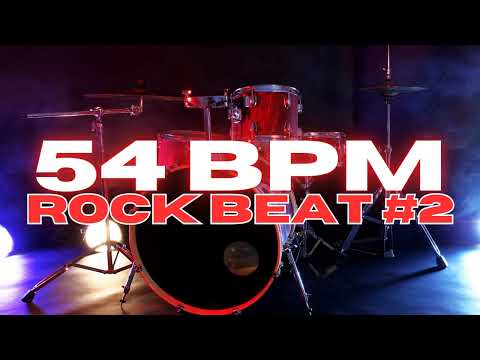 54 BPM - Rock Drum Beat - Loop 2