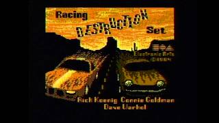 Racing Destruction Set (C64) Intro Screen Music