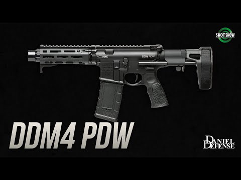 Daniel Defense DDM4 PDW - SHOT Show 2020