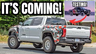 Toyota Is Getting SERIOUS About Their Raptor Fighter Tundra! New Trademark TRD Hammer!