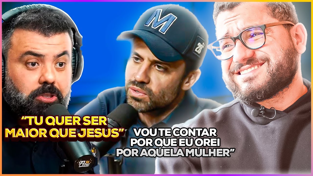 REAGI AO PABLO MARÇAL FALANDO DE BÍBLIA NO FLOW PODCAST