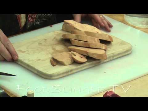 Beef Tournedoes with Foie Gras and Red Wine Reduction