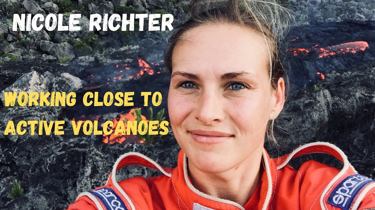 Nicole Richter: working close to active volcanoes