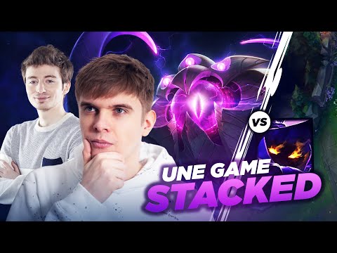 RHOBALAS x TRAYTON : UNE GAME STACKED - VEL'KOZ VS VEIGAR | LOL FR