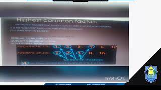 Class VI Math HCF Lecture#03