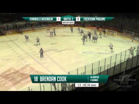 DEL2: 12.01.2014 - Starbulls Rosenheim vs. Fischtown Pinguins 2:3