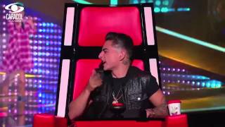 María José cantó ‘Un ratito’ de Andrés Cepeda - LVK Colombia- Audiciones a ciegas - T1