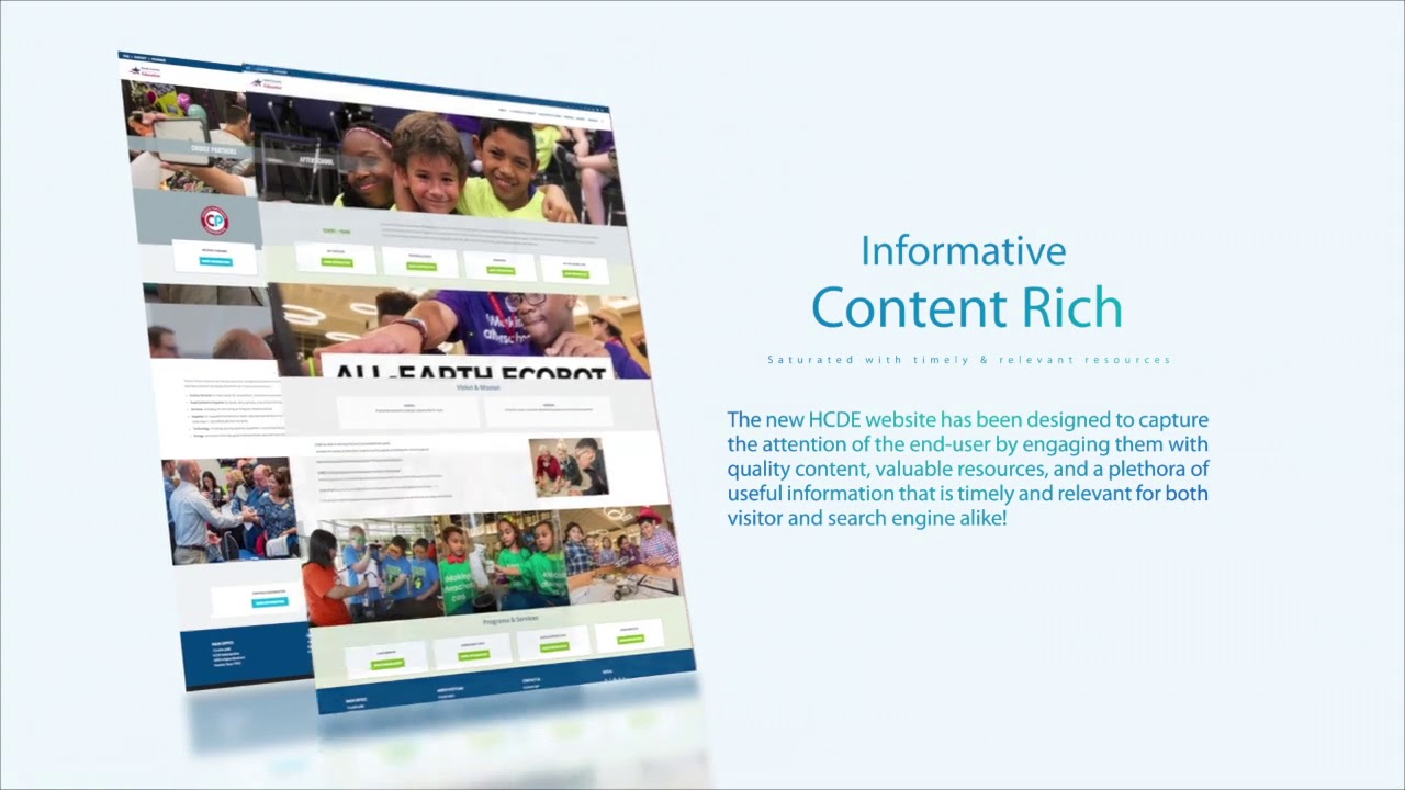 HCDE Texas Website Preview