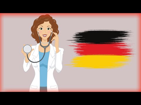 Simple conversation between doctor and patient in German - At the Doctor's - German dialogue