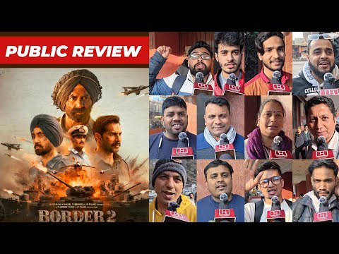 Border 2 Public Review & Reaction | Sunny Deol | Varun Dhawan | Ahan Shetty | Diljit Dosanjh 