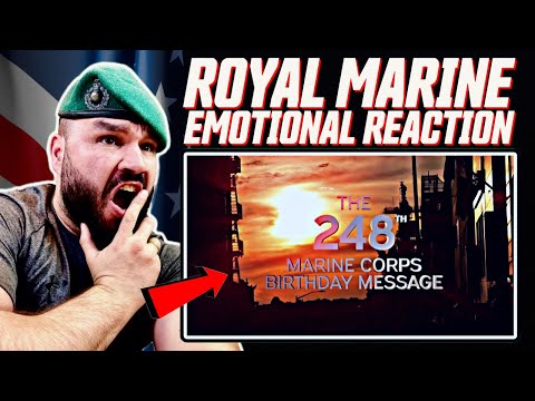 British Marine Reacts to The 248th Marine Corps Birthday Message