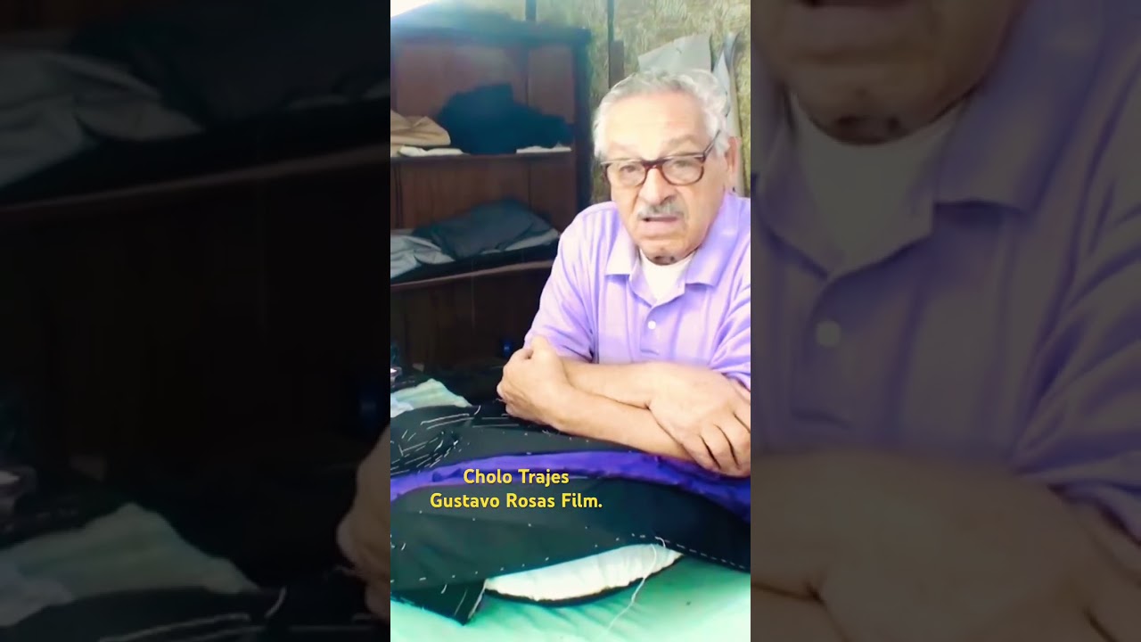 Tango.Cholo, el Sastre de los Bailarines, su primer cliente, Osvaldo Zotto.Gustavo Rosas Film.ABR.11