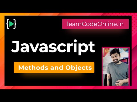 Methods and objects in javascript