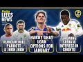 Leeds United News Harry Gray Loan Interest Seria A Clubs Want Gnonto Parrott Jhon Jhon Linked