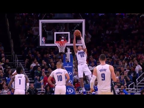 Aaron Gordon Reverse Alley-Oop SLAM! | 76ers vs Magic 12.27.2019