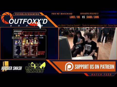 OxA [Melee] - SHABO / ZAMU (Fox) vs LANCE / RIK (Falco) - WINNERS ROUND 3