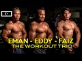 The Workout Trio: Eman, Eddy, Faiz (KGRP Fitness Centre, Kemasik, Terengganu)